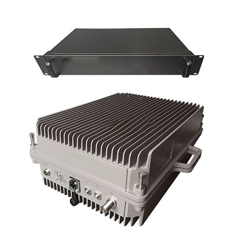  洛宁350M PDT消防集群警用数字光纤直放站近远端机