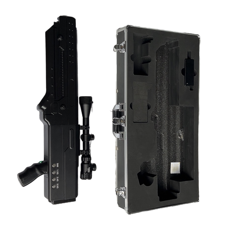  洛宁手持便携式枪型低空防御反制四通道A型