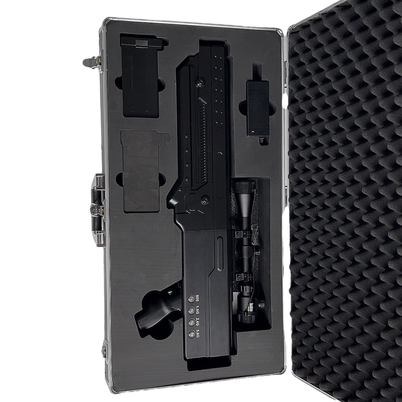  洛宁手持便携式枪型低空防御反制四通道B型