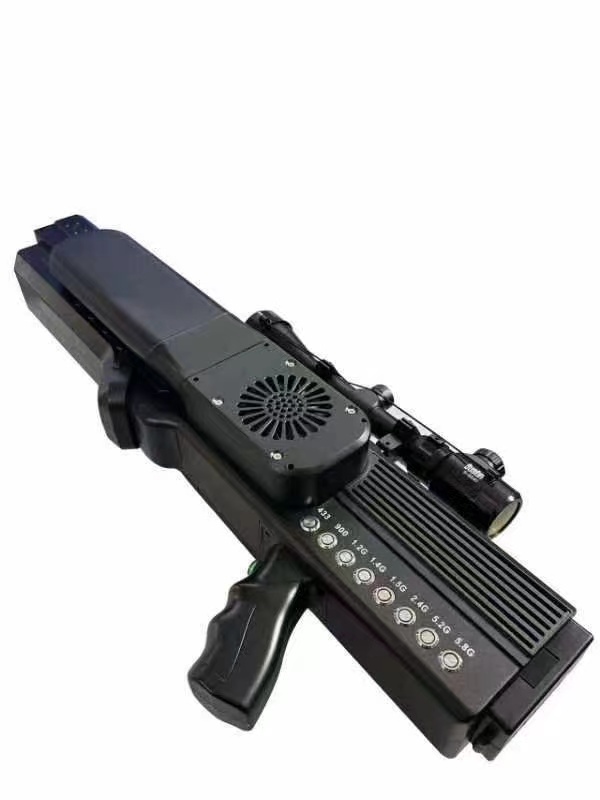  洛宁手持便携式枪型低空防御反制八通道